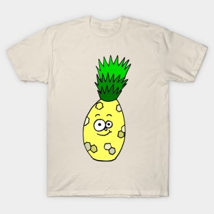 Sweet Smiling Pineapple Doodle T-Shirt